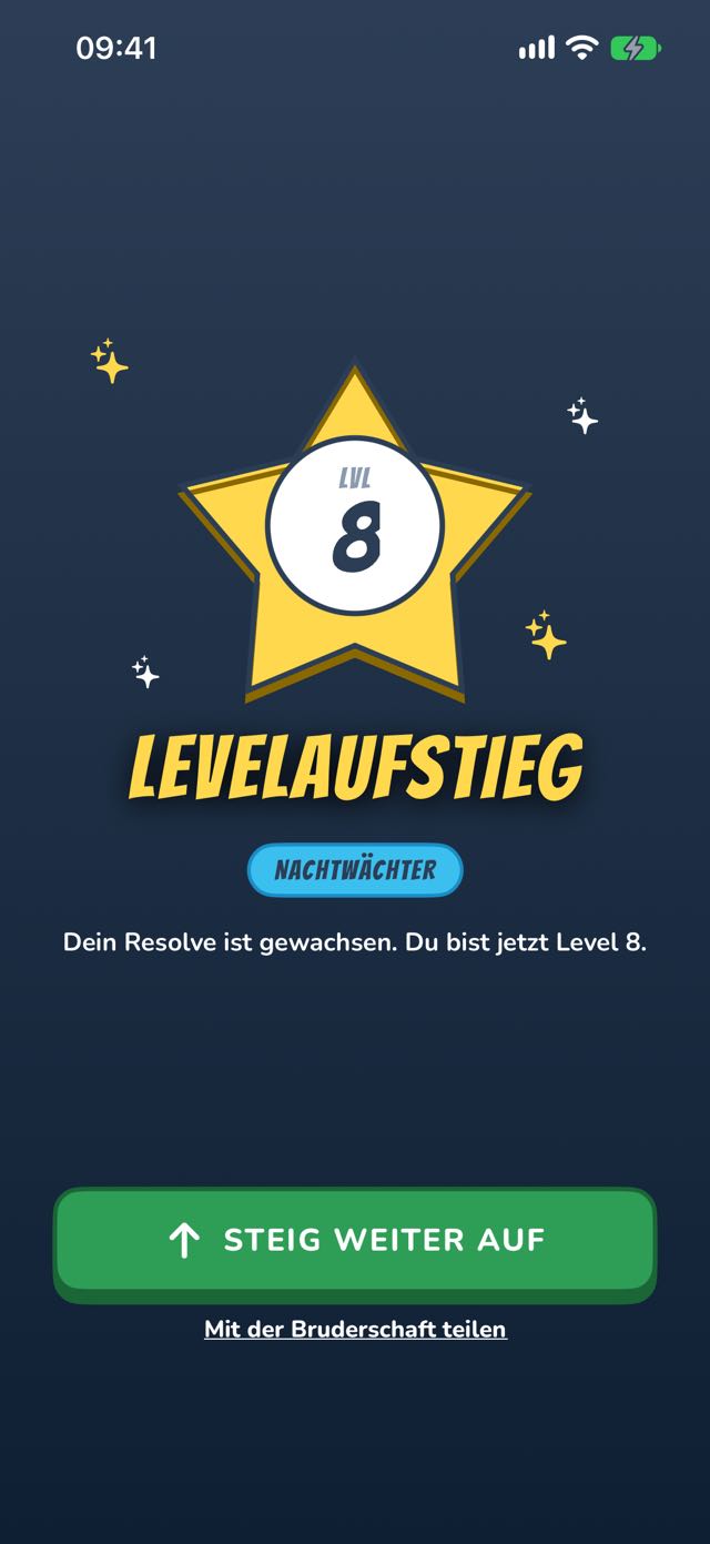 Level-Up-Feier