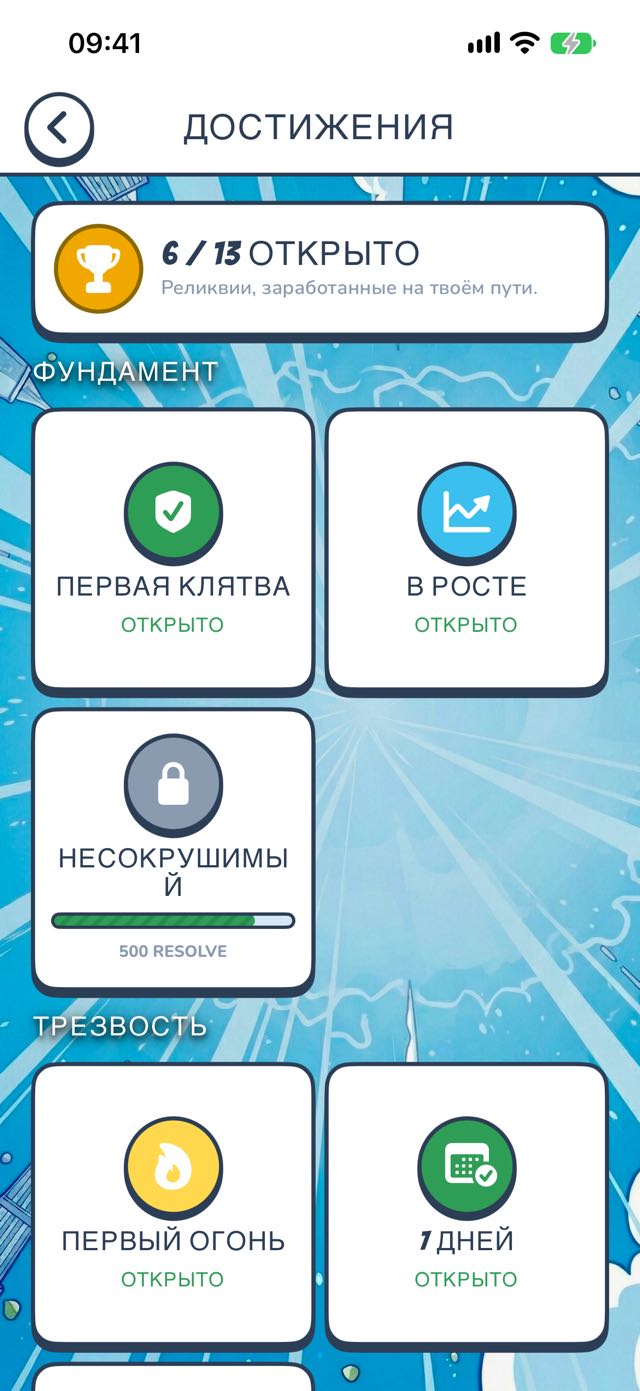 Достижения — реликвии твоего пути